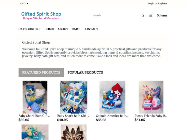 giftedspiritshop.com