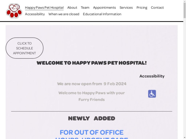 happypaws.hospital