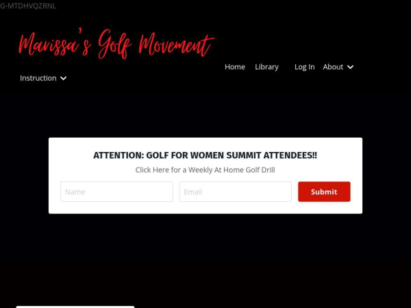 marissasgolfmovement.com