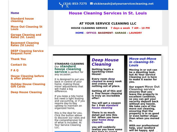 myatyourservicecleaning.com