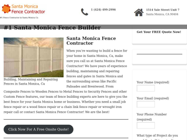 santamonicafencecontractor.com